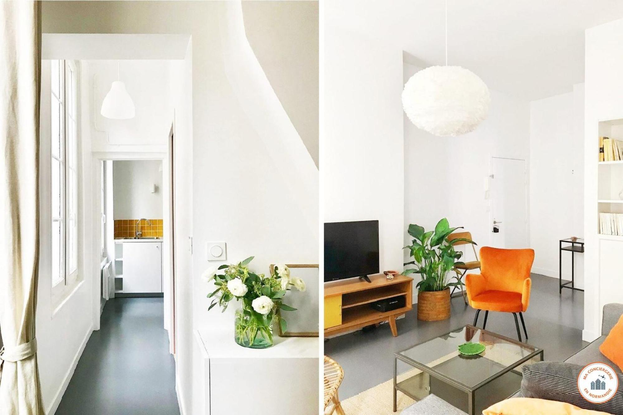 L'Oasis Havrais - Centre Historique Apartment เลออาฟร์ ภายนอก รูปภาพ