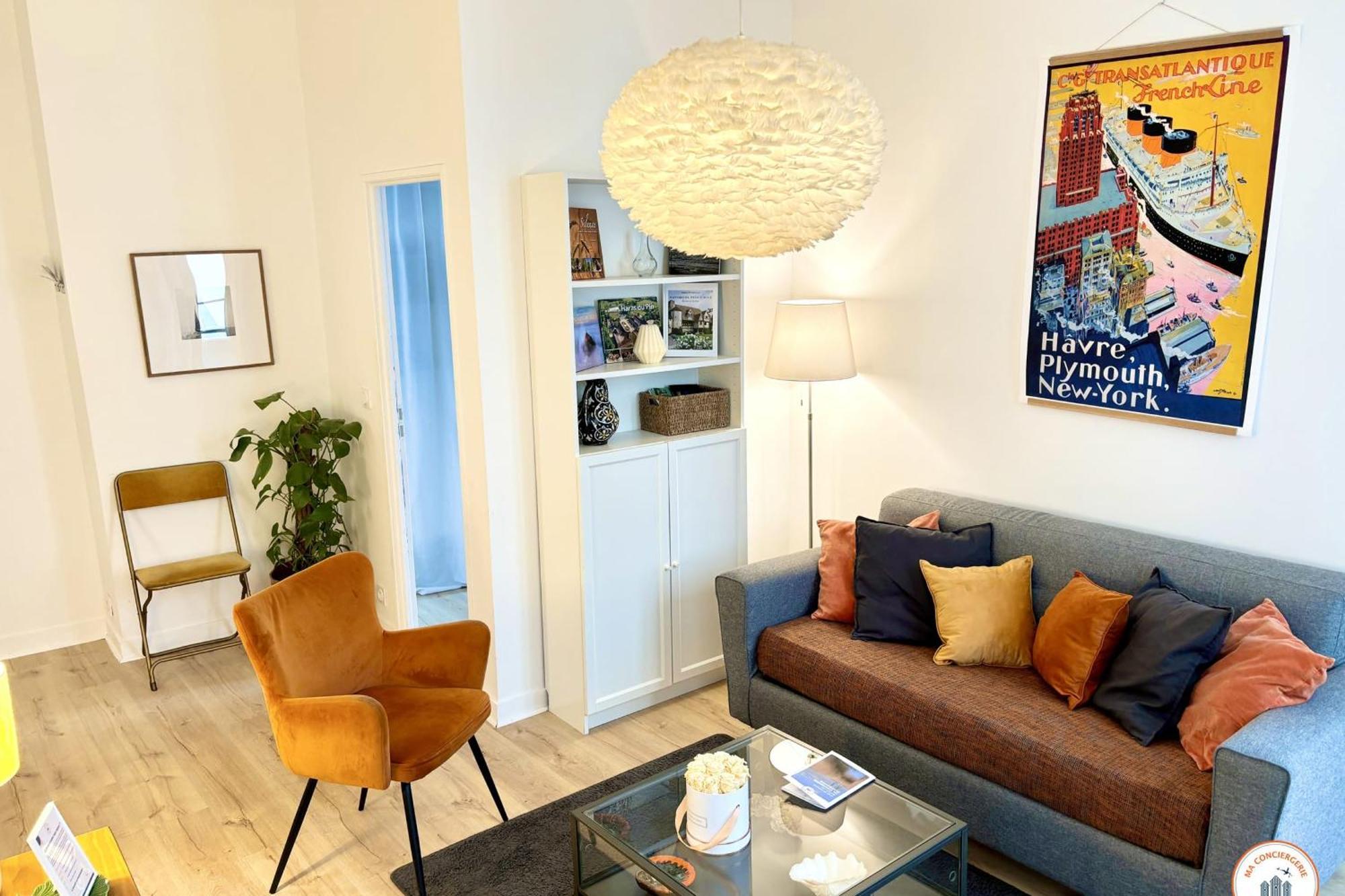 L'Oasis Havrais - Centre Historique Apartment เลออาฟร์ ภายนอก รูปภาพ