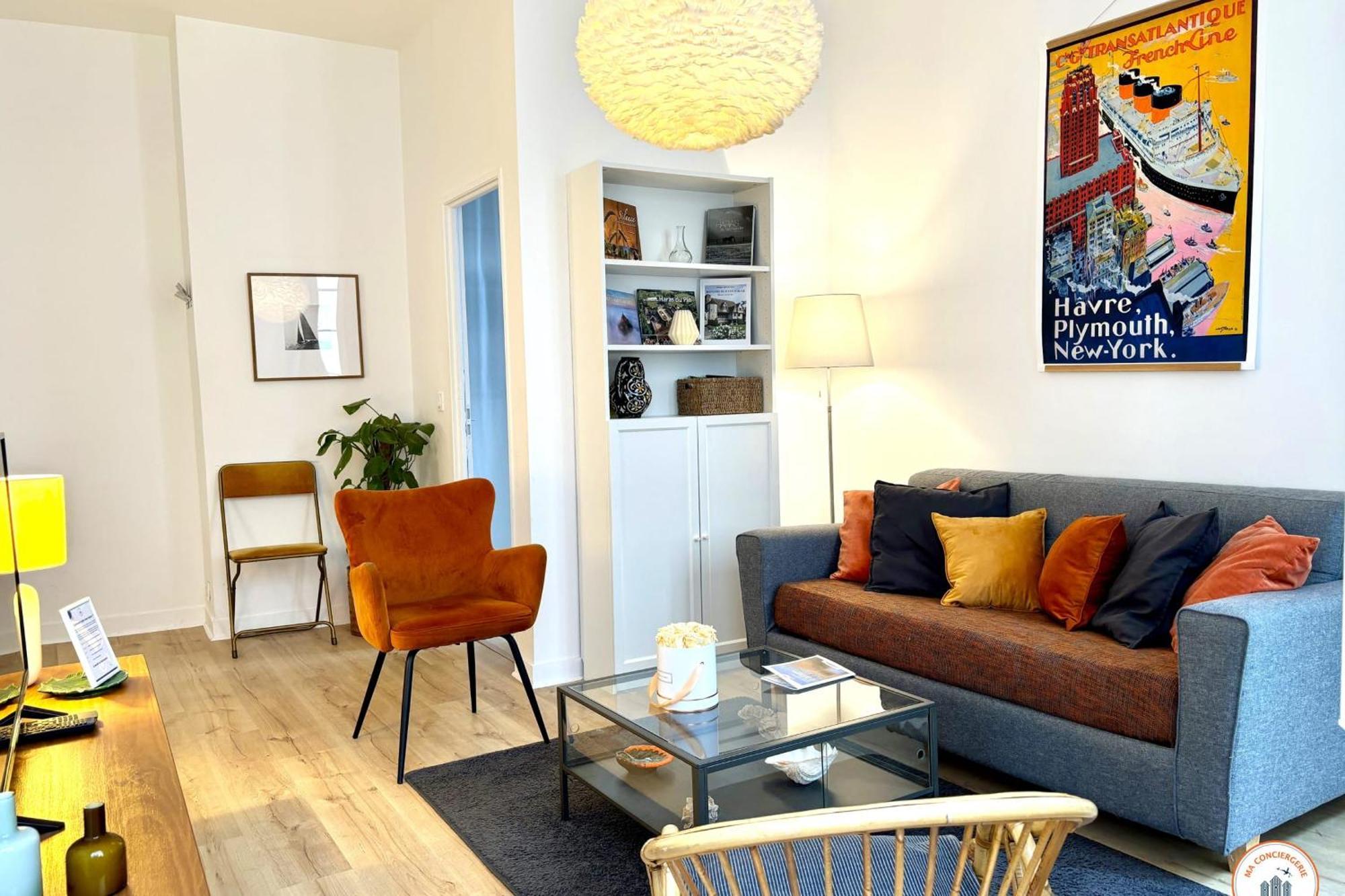 L'Oasis Havrais - Centre Historique Apartment เลออาฟร์ ภายนอก รูปภาพ